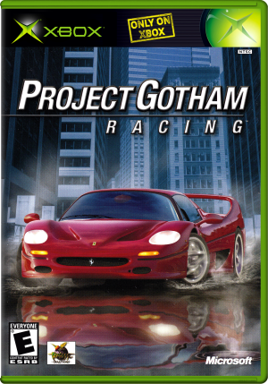 Project Gotham Racing (USA) 2D Box Front